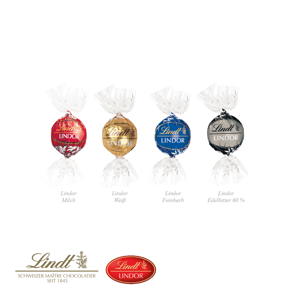 3D Präsent "Bus" mit Lindt Lindor Pralinés