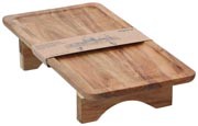 ALPINA Serving Tray 30.7x15.5cm- Braun